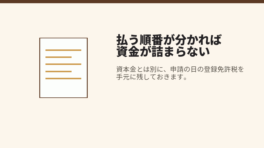 払う順番が分かれば資金が詰まらない